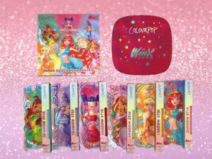 affordable beginner-friendly Winx Club duo-chrome shadow sticks and highlighters by Colourpop.